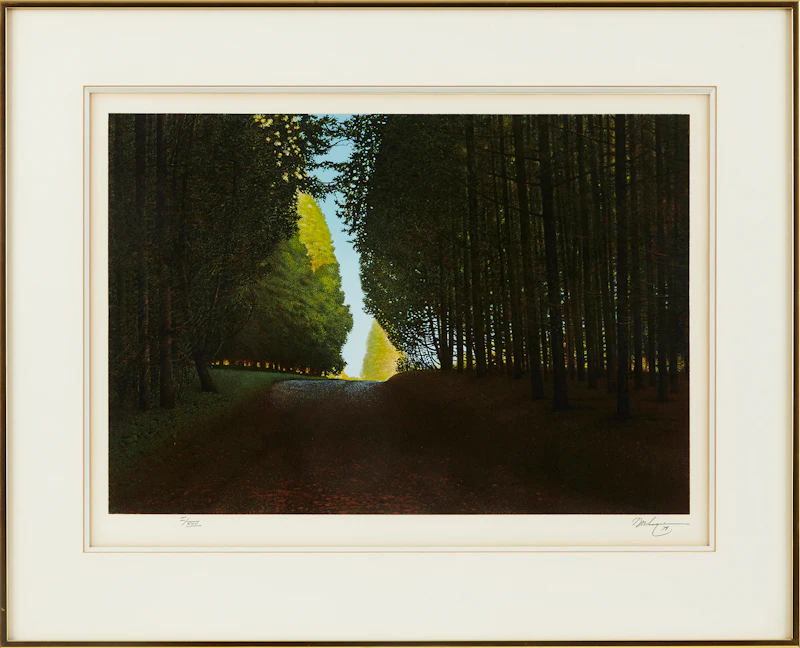 Kenneth Danby, Cedar Break, colour serigraph, 1979 - view 2