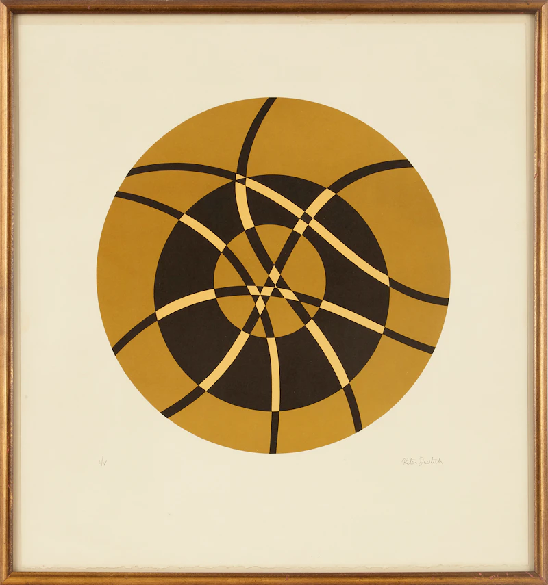 Peter Deutsch, Untitled, colour lithograph - view 2