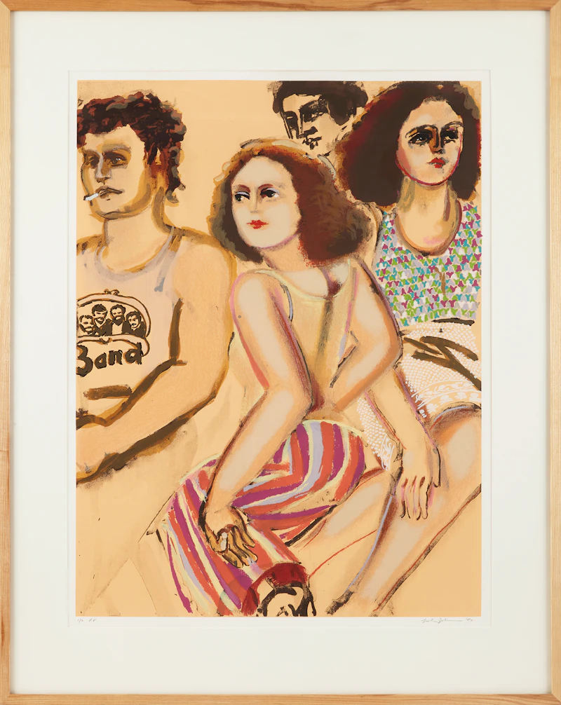 Lester Frederick Johnson, Band, colour ithograph, 1980 - view 2