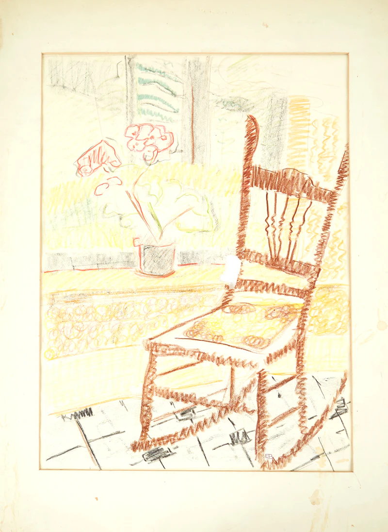 Eugenia Berlin, Selection of Drawings, Sketches and Works on Paper, mixed media on paper - view 7