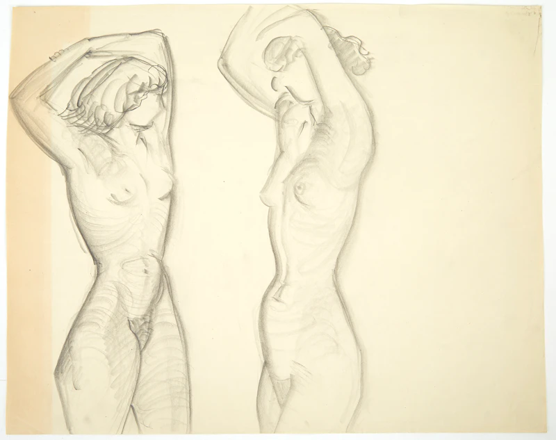 Eugenia Berlin, Selection of Drawings, Sketches and Works on Paper, mixed media on paper - view 17