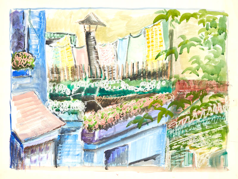 Eugenia Berlin, Selection of Drawings, Sketches and Works on Paper, mixed media on paper - view 20
