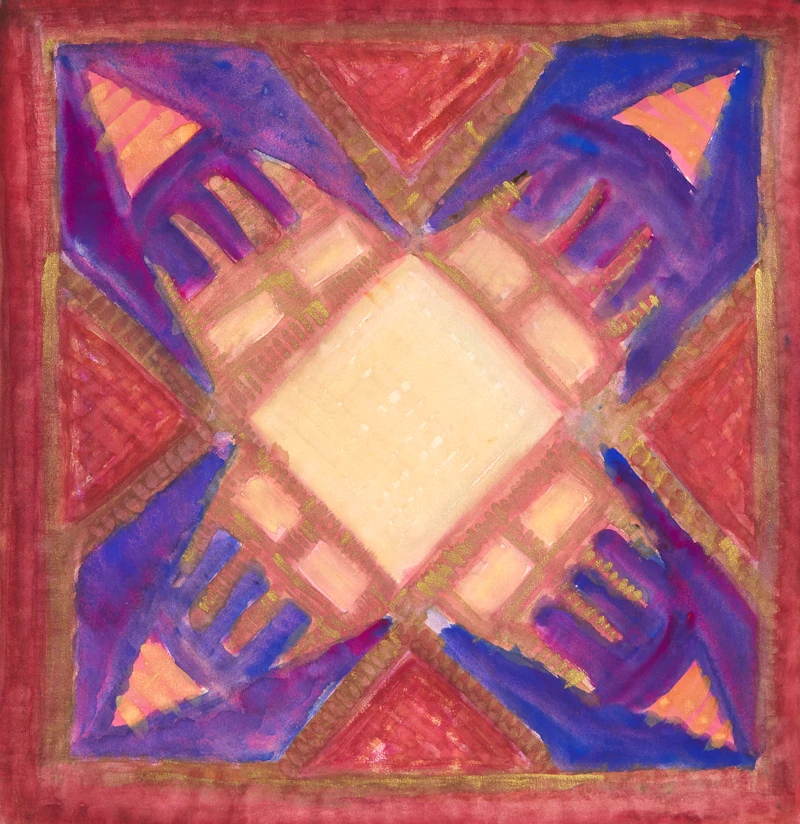 Eugenia Berlin, Selection of Drawings, Sketches and Works on Paper, mixed media on paper - view 23