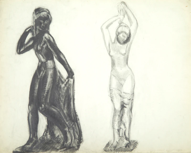 Eugenia Berlin, Selection of Drawings, Sketches and Works on Paper, mixed media on paper - view 29