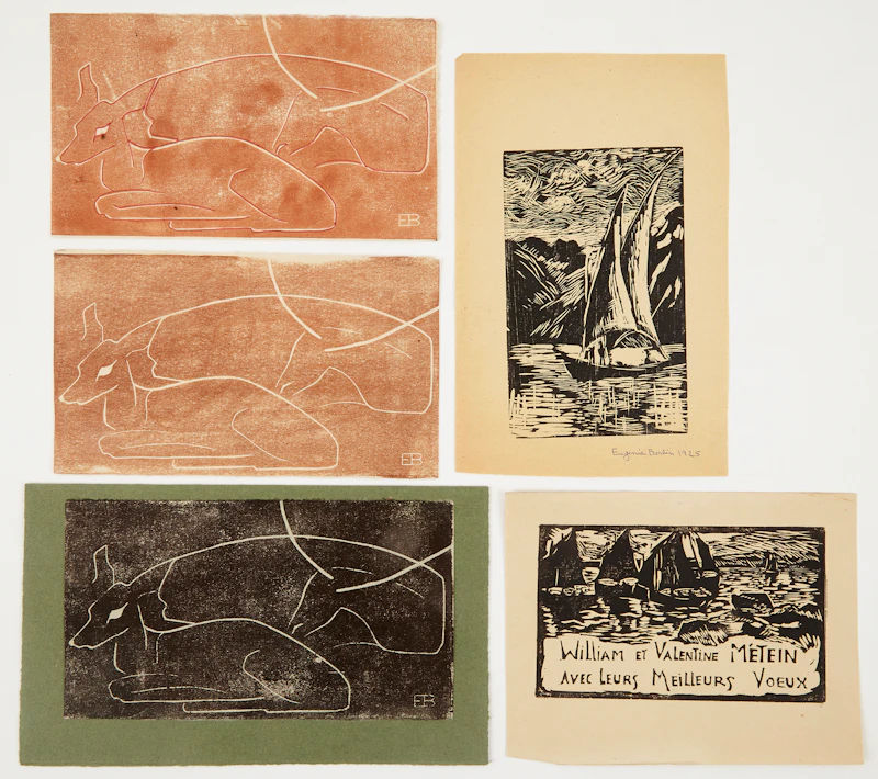 Eugenia Berlin, Selection of Drawings, Sketches and Works on Paper, mixed media on paper - view 42