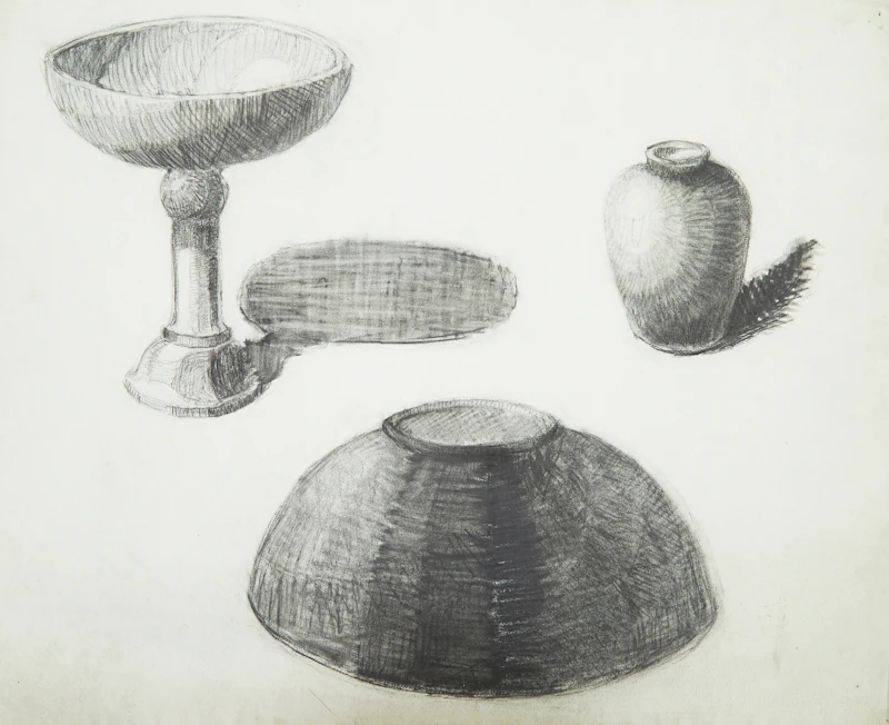 Eugenia Berlin, Selection of Drawings, Sketches and Works on Paper, mixed media on paper - view 46