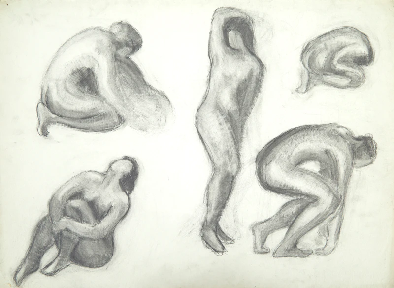 Eugenia Berlin, Selection of Drawings, Sketches and Works on Paper, mixed media on paper - view 49