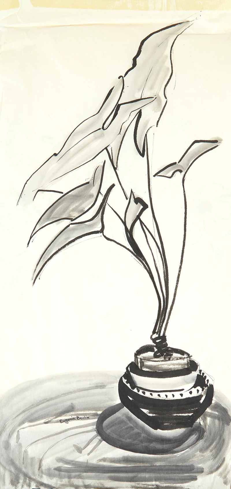 Eugenia Berlin, Selection of Drawings, Sketches and Works on Paper, mixed media on paper - view 55