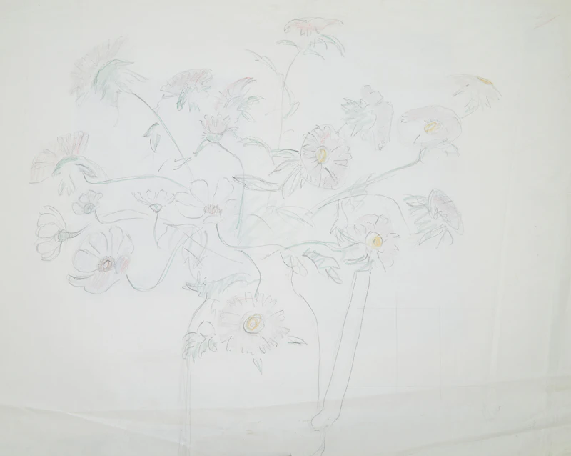 Eugenia Berlin, Selection of Drawings, Sketches and Works on Paper, mixed media on paper - view 56
