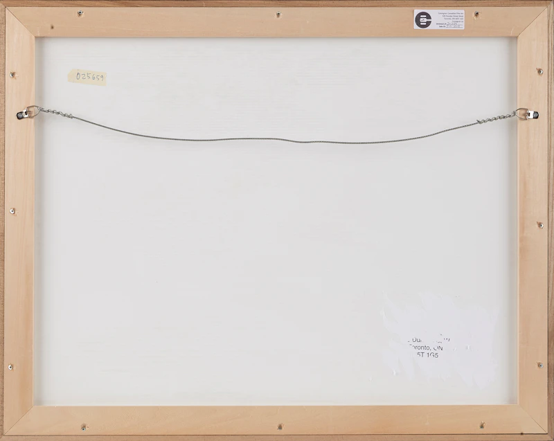 John Scott, Three Figures, black ink and red enamel on paper, 1993 - view 3