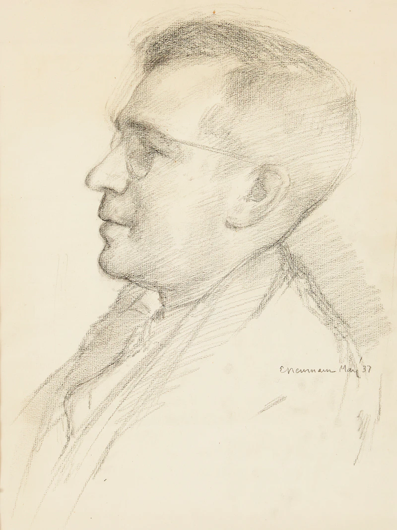 Self Portrait by Ernst Neumann