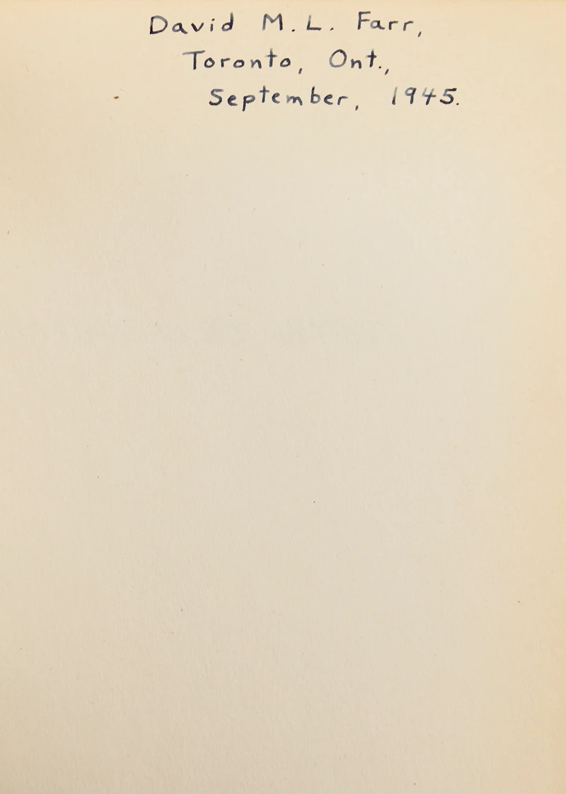 Frederick Grant Banting, Banting as an Artist, book, 1943 - view 2