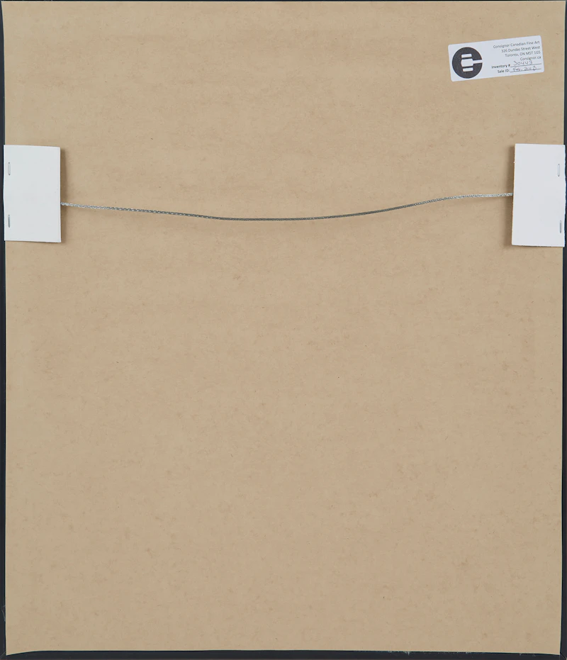 Jane Ash Poitras, Grass Eater, Plains of Alberta, once there were many, mixed media print, 2001 - view 3
