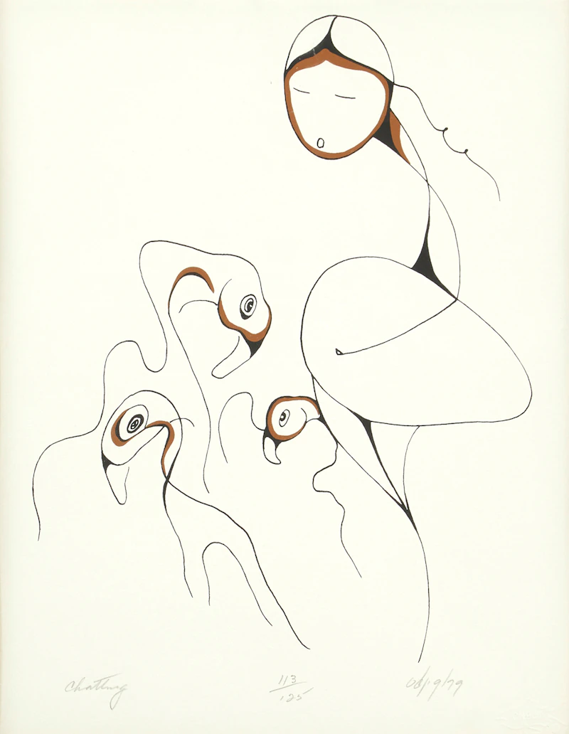 Daphne Odjig, Chatting