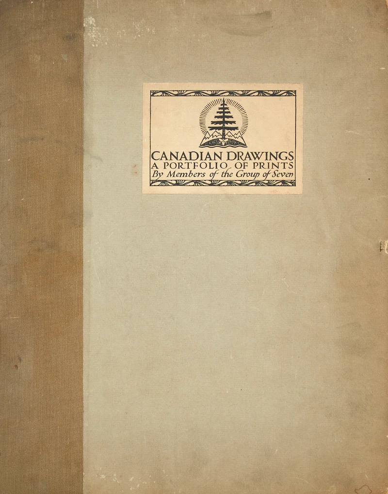 Books and Reference, Canadian Drawings: A Portfolio of Prints by Members of the Group of Seven, portfolio of 18 lithographs, 1925 - view 1