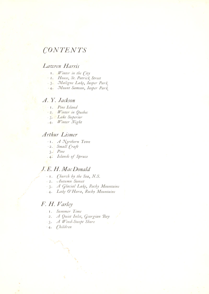 Books and Reference, Canadian Drawings: A Portfolio of Prints by Members of the Group of Seven, portfolio of 18 lithographs, 1925 - view 4
