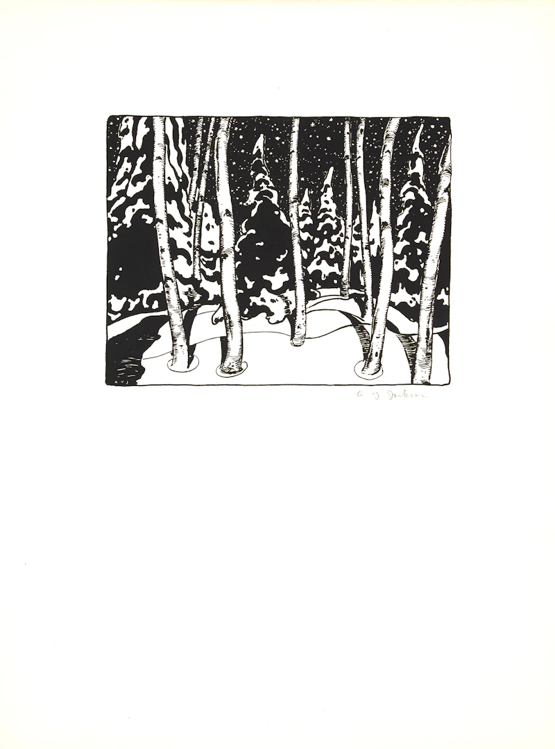 Books and Reference, Canadian Drawings: A Portfolio of Prints by Members of the Group of Seven, portfolio of 18 lithographs, 1925 - view 8