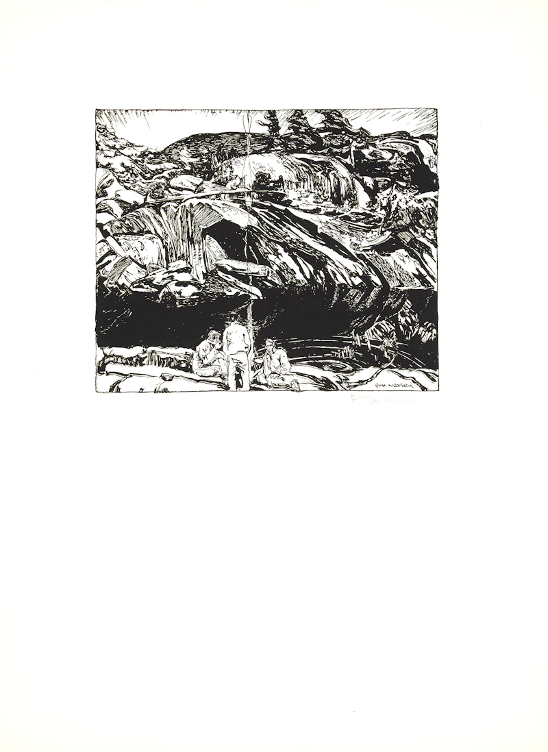 Books and Reference, Canadian Drawings: A Portfolio of Prints by Members of the Group of Seven, portfolio of 18 lithographs, 1925 - view 19