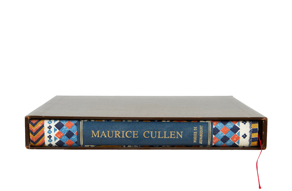 Hugues De Jouvancourt, Maurice Cullen, book & colour lithograph by Lorne Bouchard, 1970