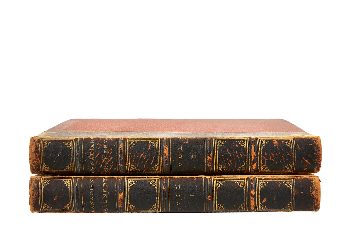 N.P. Willis and W.H. Bartlett, Canadian Scenery (2 volume set), book, 1842