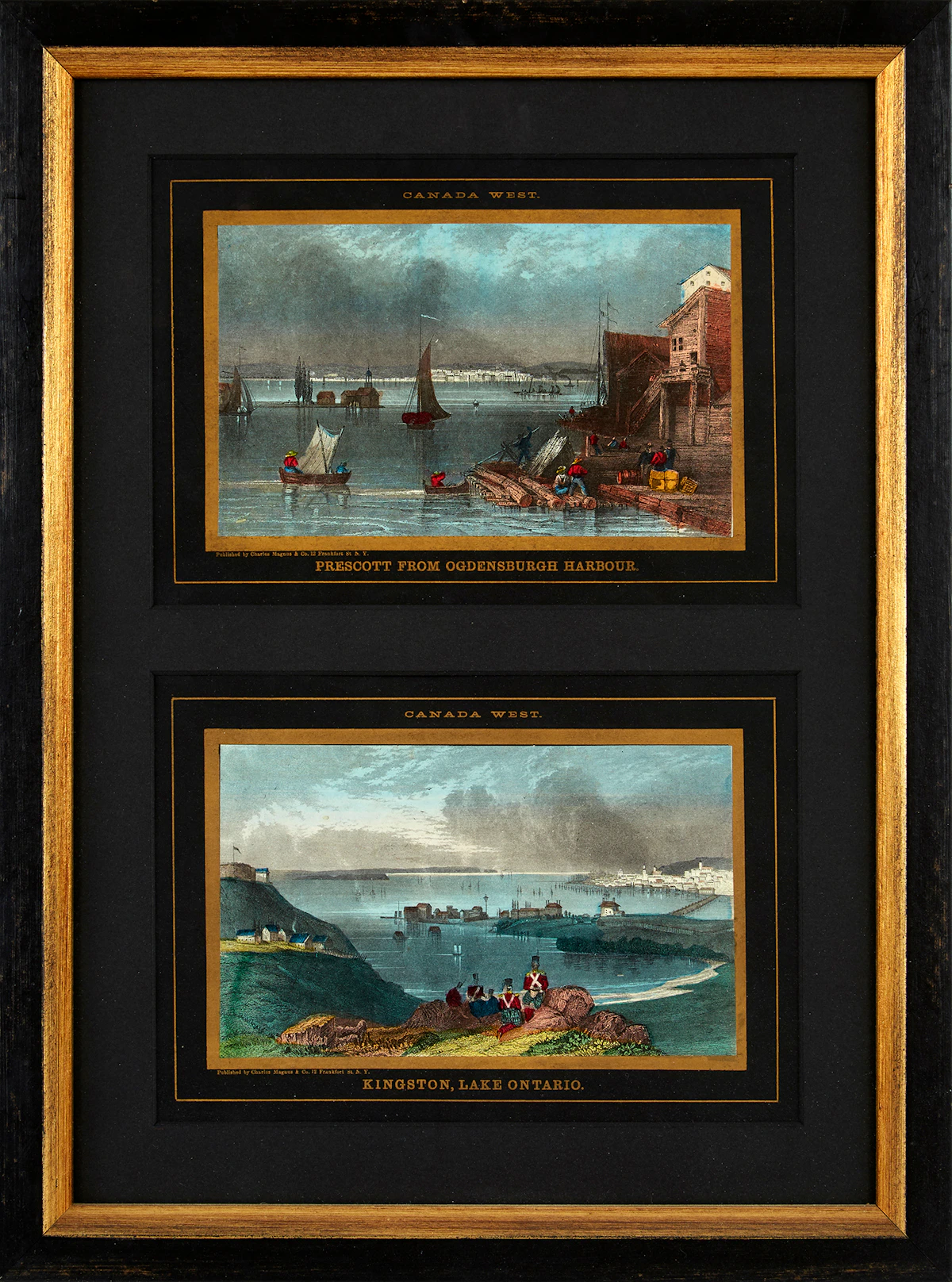 Charles Magnus, Set of Four Colour Prints, colour prints