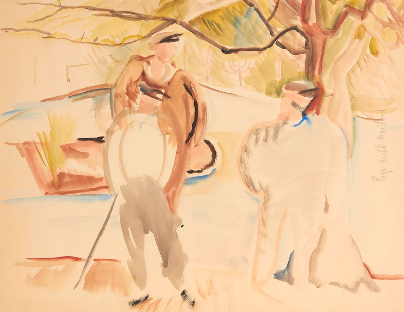 Golfers by Pegi Nicol MacLeod