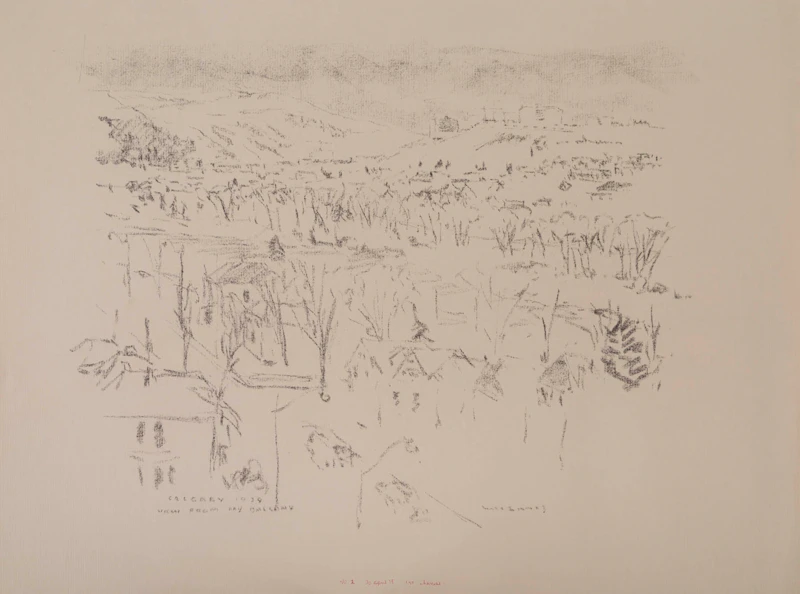 Selection of 8 Artworks by Robert Francis Michael McInnis