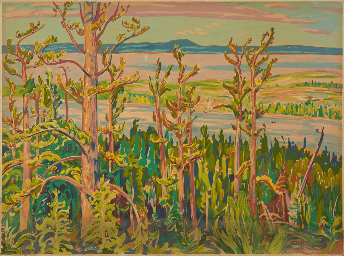 Alexander Young Jackson, Jack Pine, Sampson Matthews silkscreen