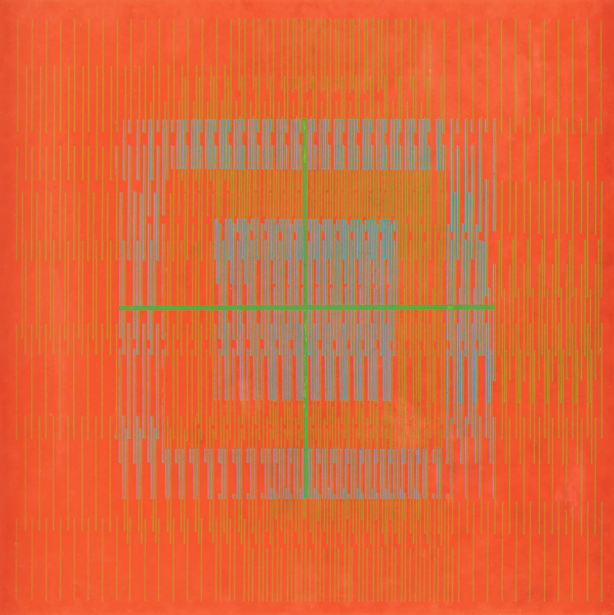 Gordon Appelbe Smith, Untitled Abstraction (”Op Art”), colour silkscreen