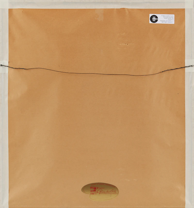 Gordon Appelbe Smith, Untitled Abstraction (”Op Art”), colour silkscreen - view 3