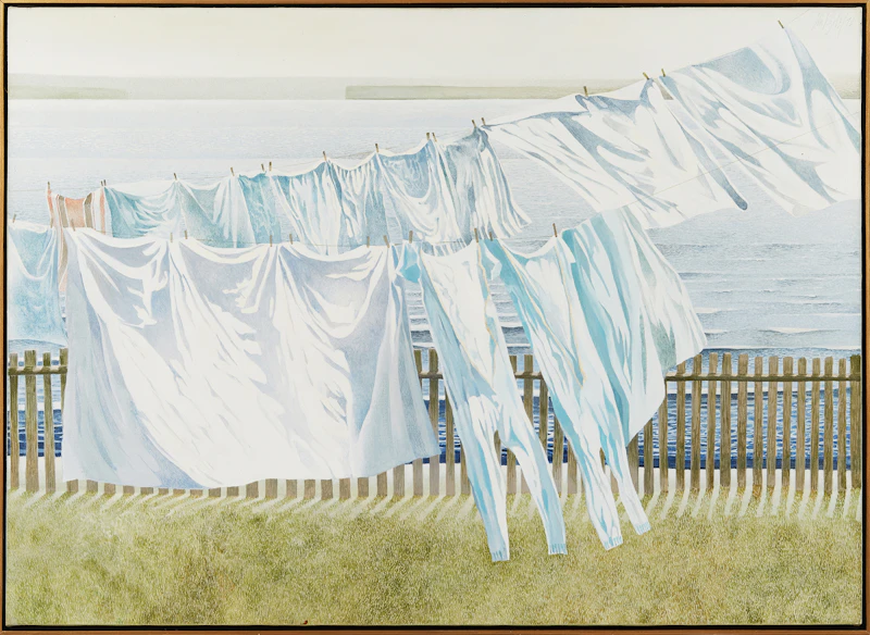 Ronald William Bolt, The Hibb’s Cove Jig (Newfoundland Gothic Series), acrylic on canvas, 1974 - view 2