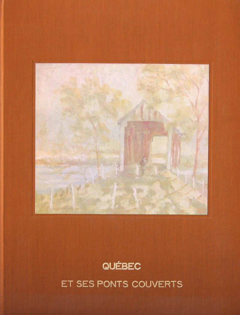 Gilles Gingras, Québec et ses ponts couverts, book with etching - view 4