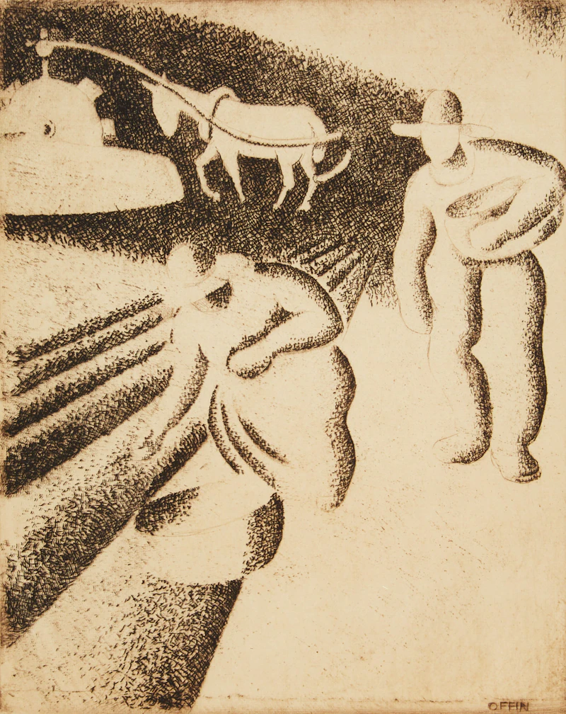 Planters, Majorca by Charles Z Offin