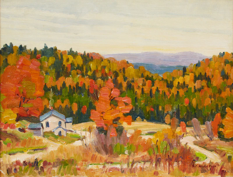 Bernice Fenwick Martin, Autumn Landscape