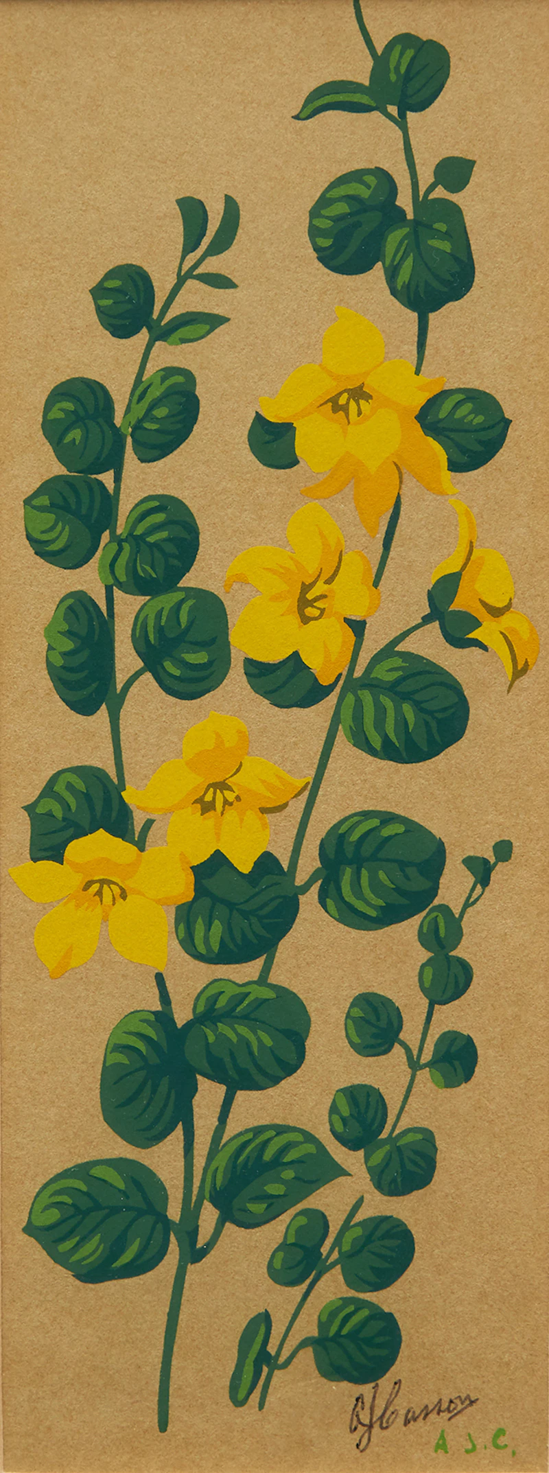 Alfred Joseph Casson, Moneywort, Swamp Rose Mallow, two colour silkscreens - view 4