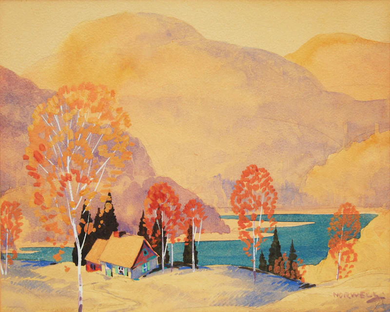 Graham Noble Norwell, Cabin in Winter