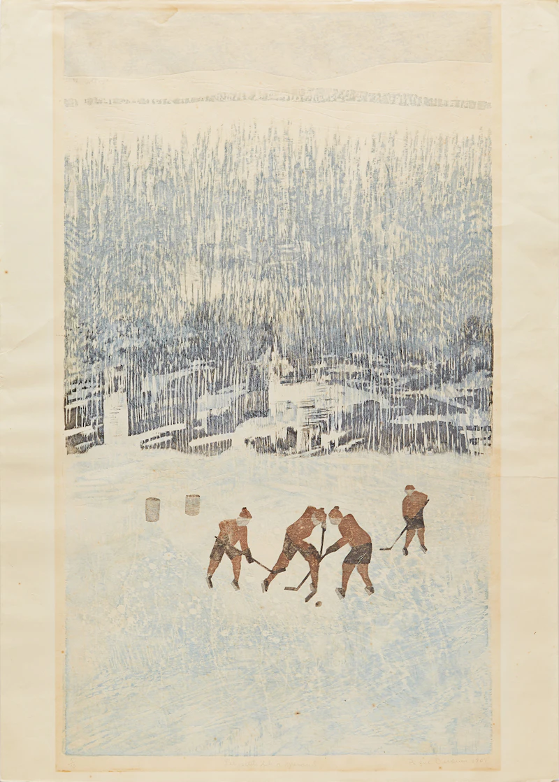 Les petits fils a menand by René Derouin
