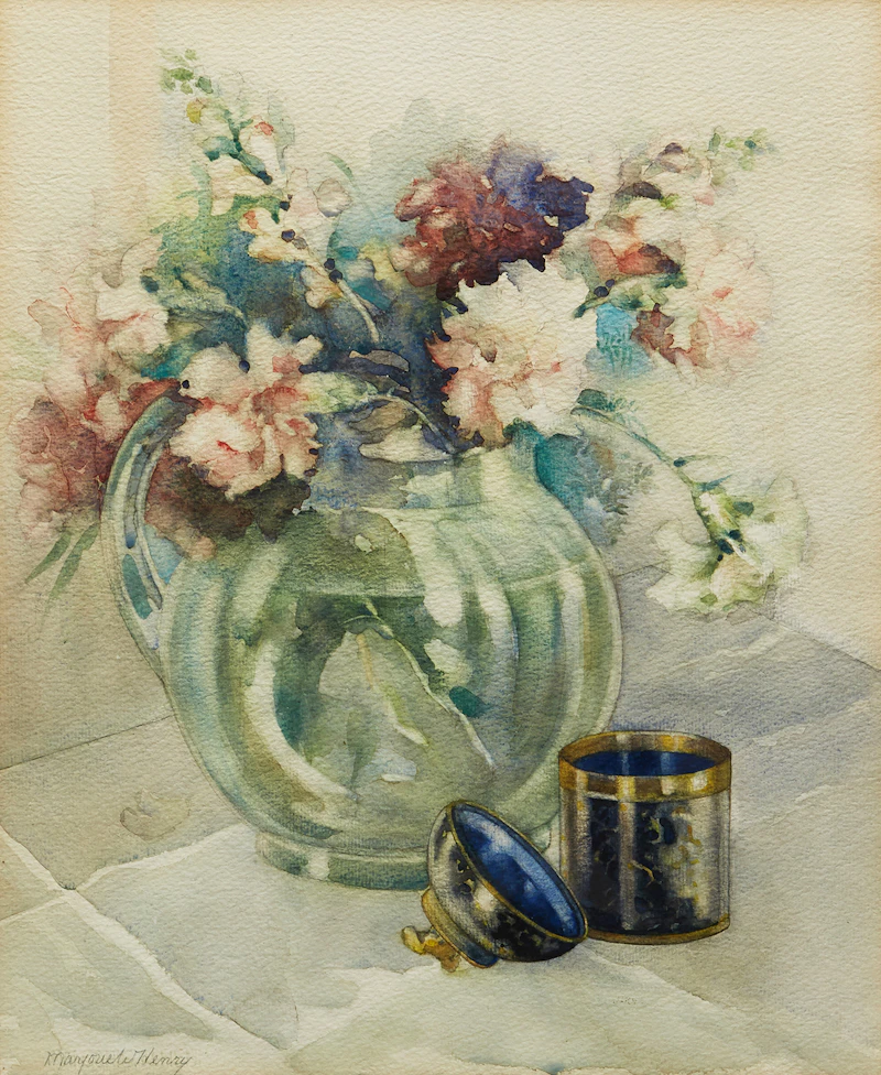 Carnations by Marjorie Henry