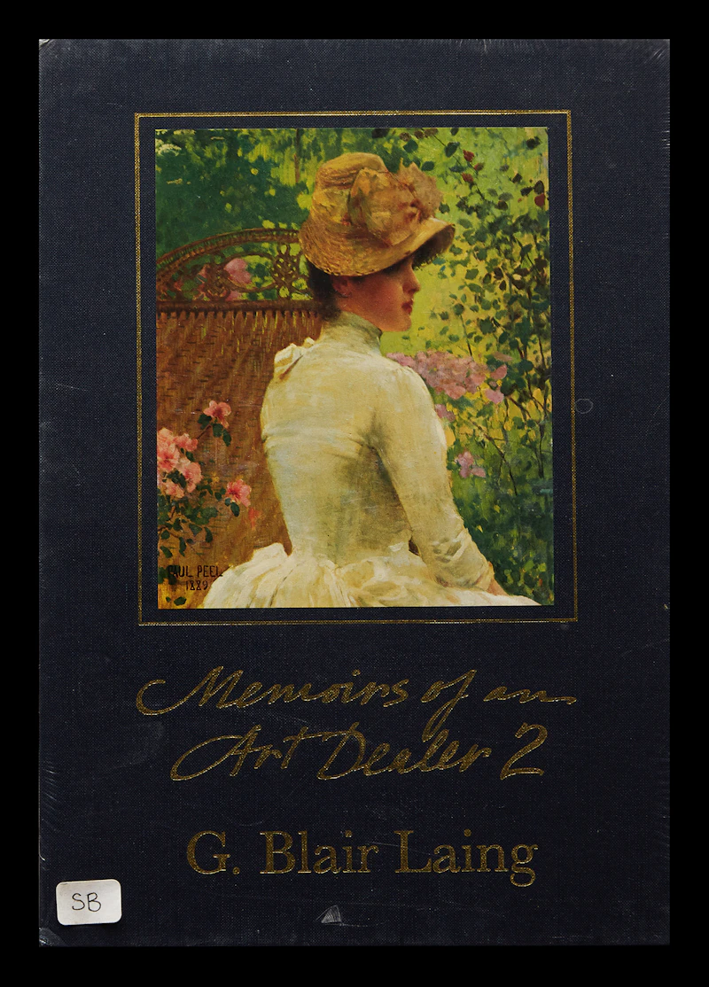 G. Blair Laing, Memoirs of an Art Dealer; Memoirs of an Art Dealer 2, two books - view 2