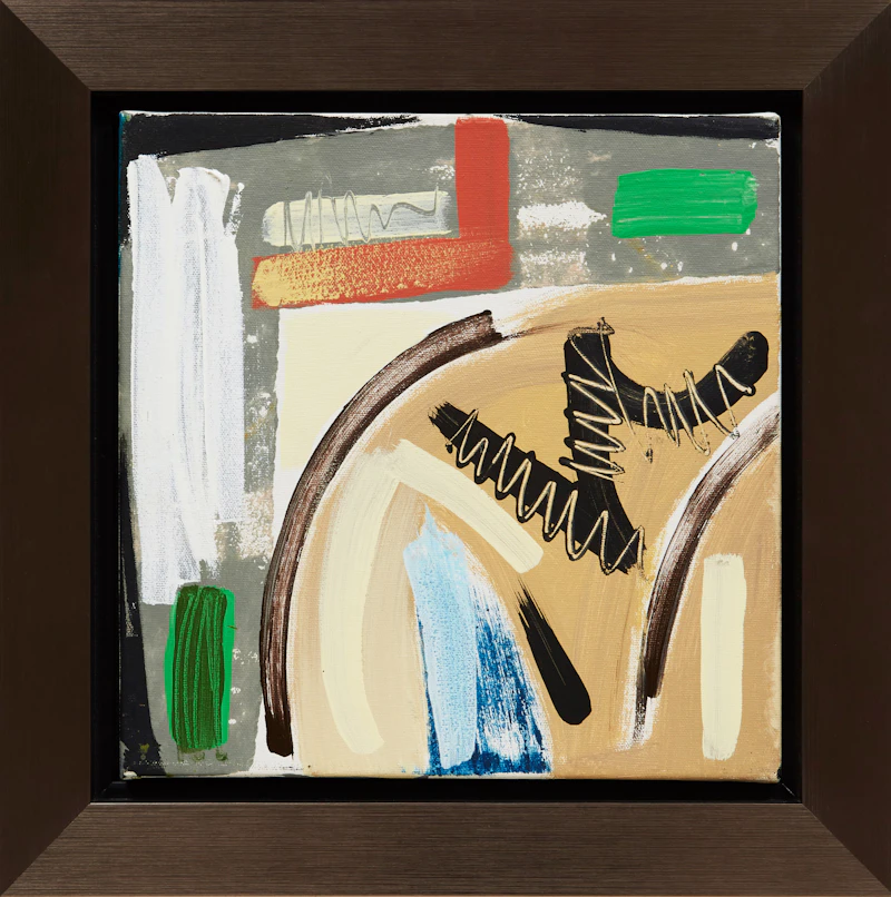 Armand Vaillancourt, Art à la piece (92), oil on canvas, 2005 - view 2