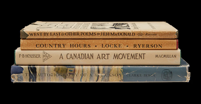 A Painter’s Country (A.Y. Jackson); West by East (J.E.H. & Thoreau MacDonald); Country Hours (Locke); A Canadian Art Movement (F.B. Housser) by Books and Reference