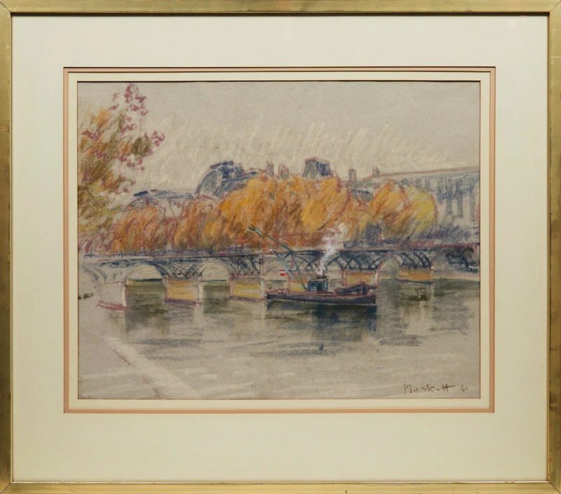 Parisian Scene by Joseph Francis Plaskett