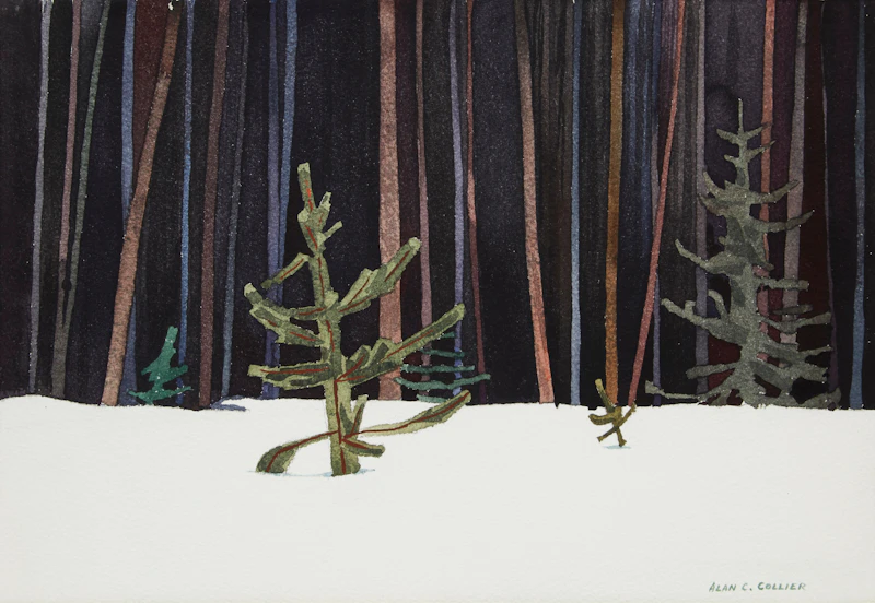 Alan Caswell Collier, Banff, April