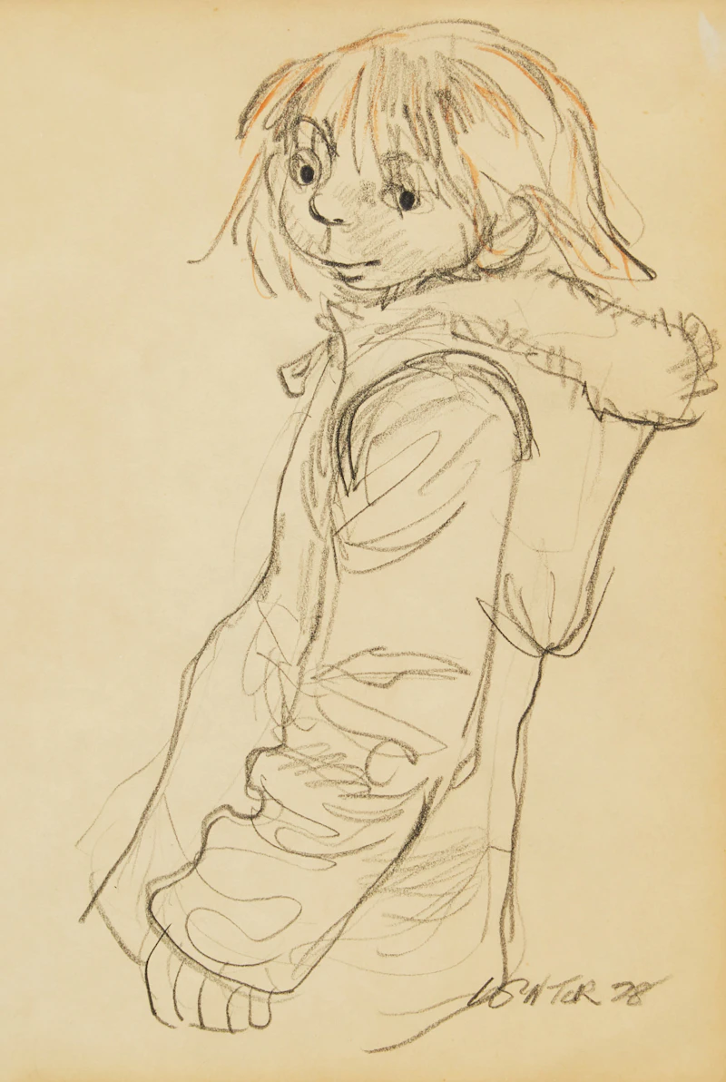 Child in a Parka by William Arthur Winter