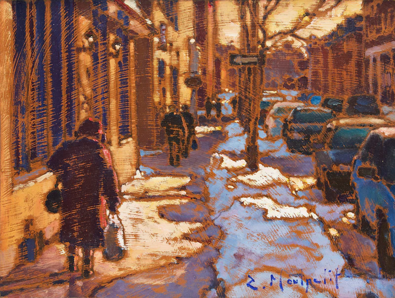 Mile-End, Rue St. Viateur, Montréal by Raphael Montpetit