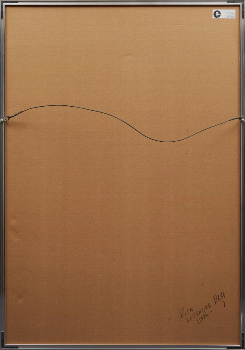 Rita Letendre, Sinaiah, colour silkscreen, 1978 - view 3