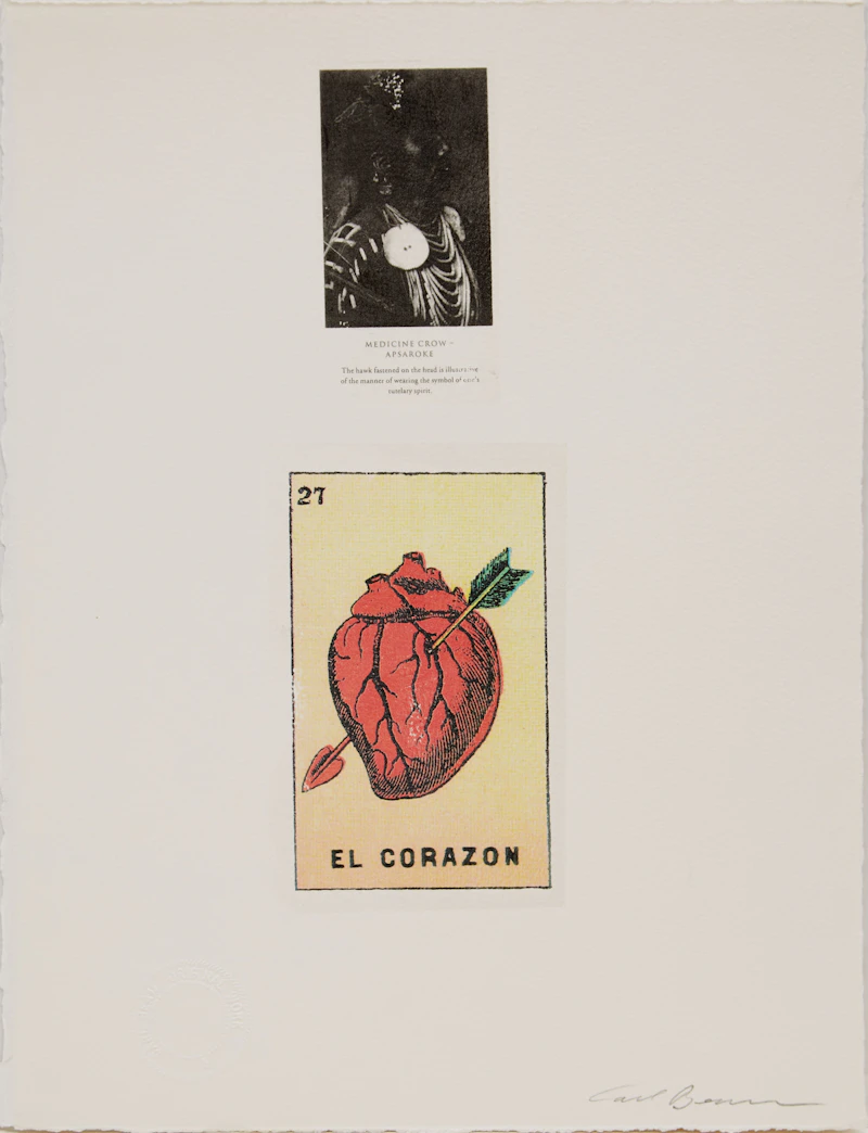 El Corazon by Carl Beam