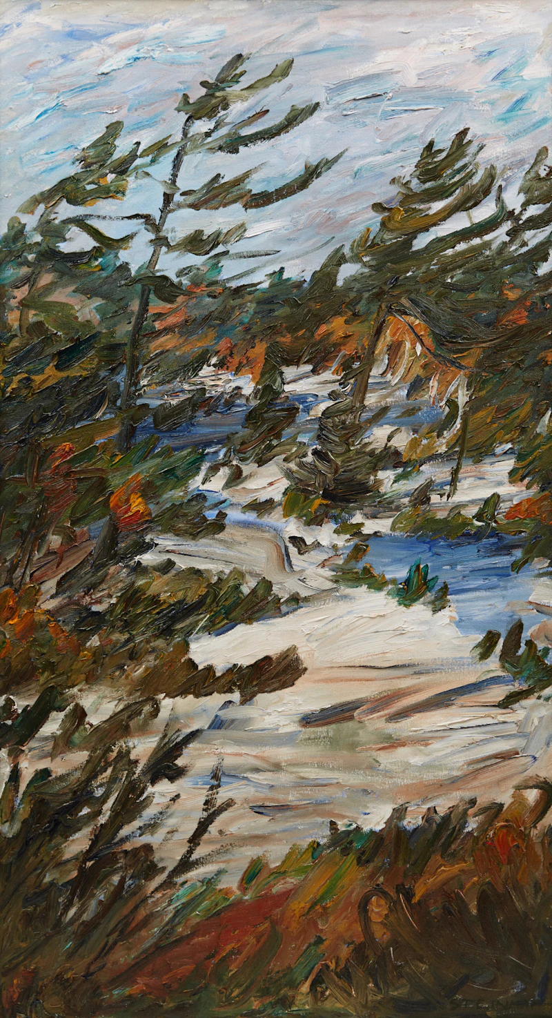 Bruce Steinhoff, Franklin Island, oil on canvas - view 2
