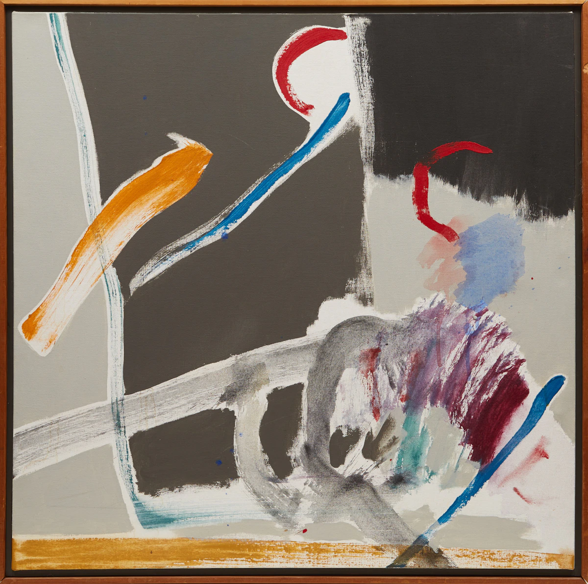 Don Reichert, Evening Minutes, acrylic on canvas, 1972