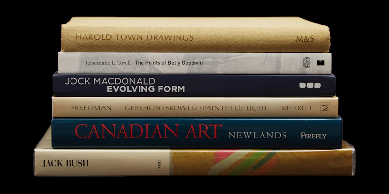 Gershon Iskowitz-Painter of Light; Harold Town-Drawings; Canadian Art-From its Beginnings to 2000; Jack Bush; Jock Macdonald-Evolving Form; The Prints of Betty Goodwin by Books and Reference